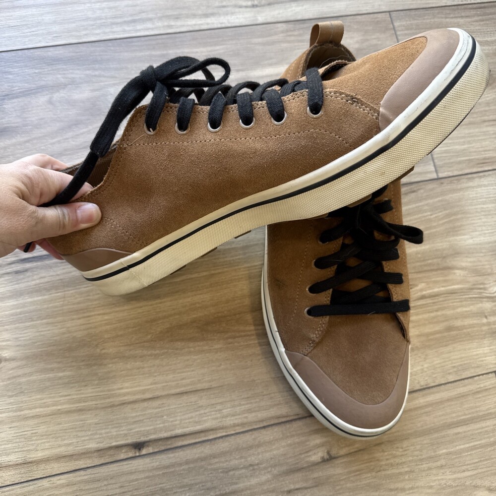 Sorel Metro II Low Sneakers Men's Size 13 Elk Chalk Suede Waterproof Lace-Up - Picture 6 of 10